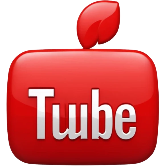 YouTube logo emoji