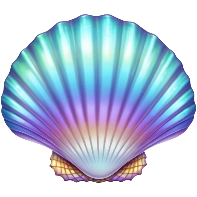 Coquillage avec de la nacre  emoji