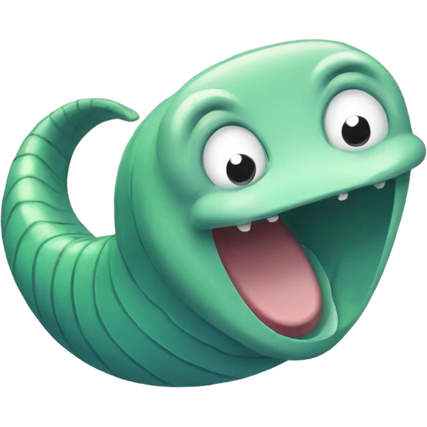 Cute eel emoji