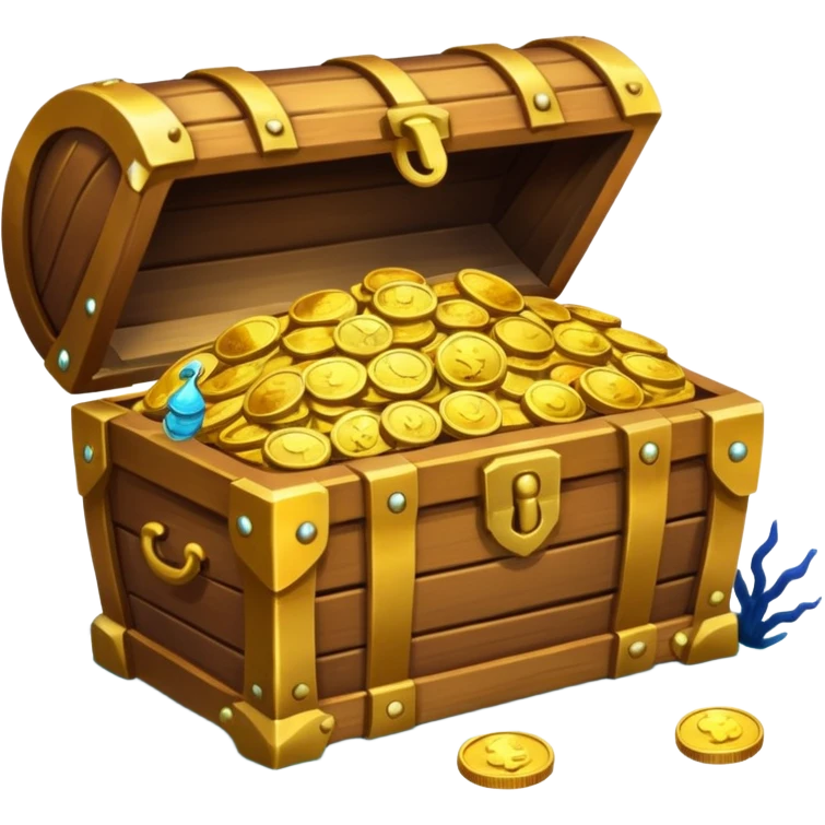 Coral Reef Treasure emoji