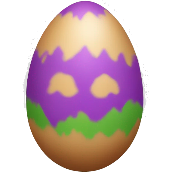 dyed easter egg emoji