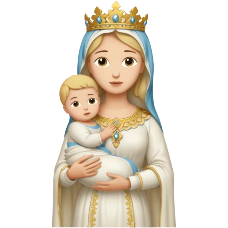 VIRGEN DEL PILAR SIN FONDO emoji