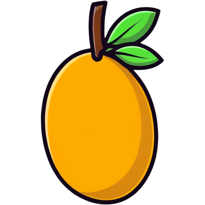 mango fruit emoji