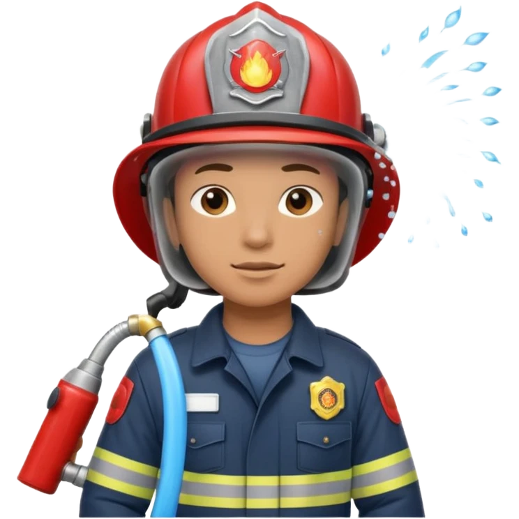 Fire fighter emoji