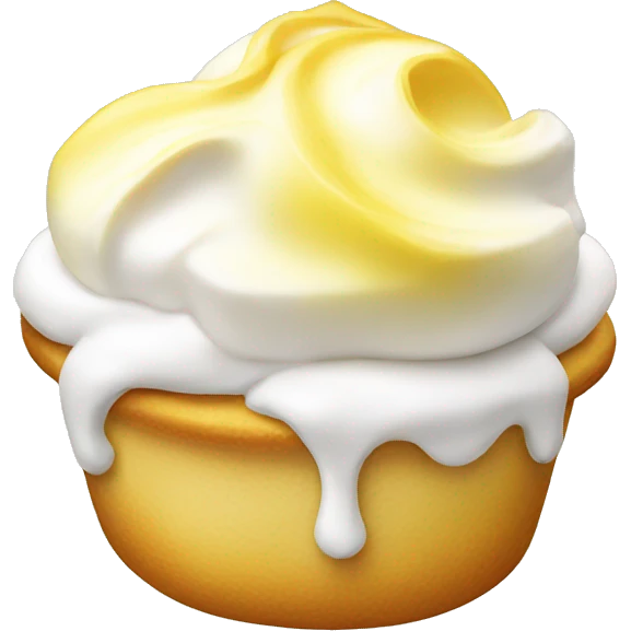 Lemon meringue  emoji