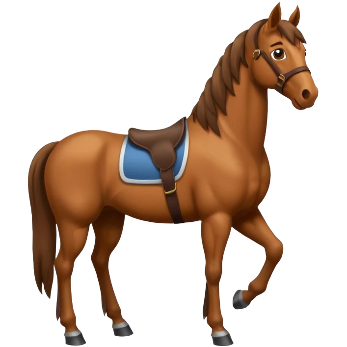 caballo con 4 patas emoji