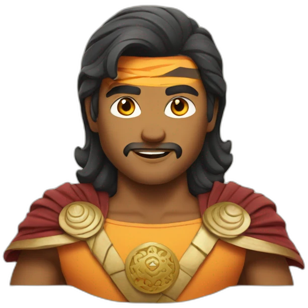 An Indian superhero who is Buddhist emoji