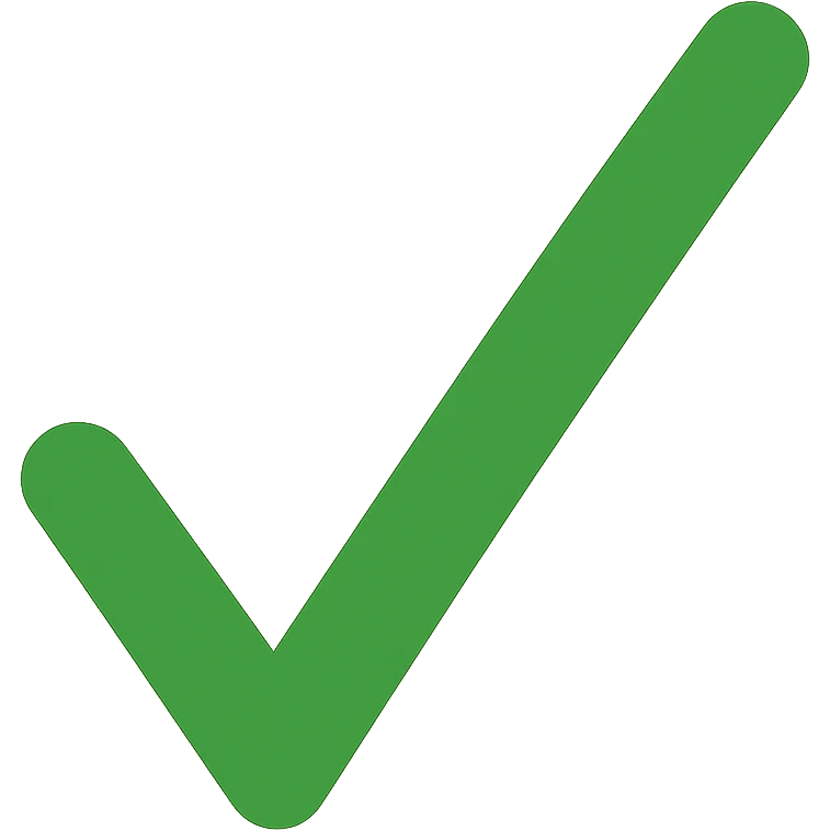 green check mark emoji emoji