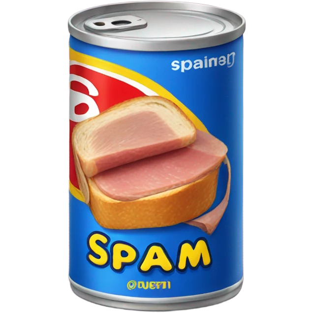 Can of spam $5 emoji