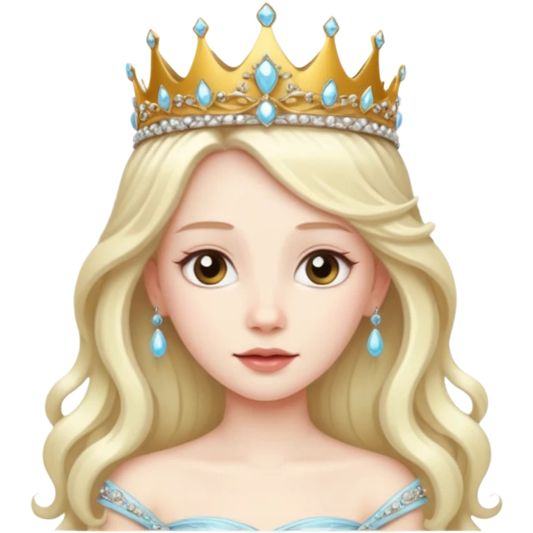 Fancy girl emoji