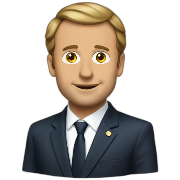 sala avec macron  emoji