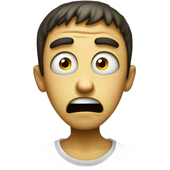 extremely shocked and devastated emoji  emoji