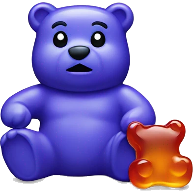 Gummy bear emoji
