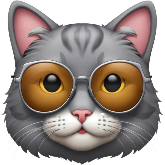 Cat wearing sunglasses emoji