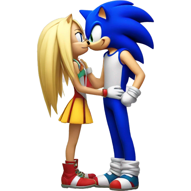 sonic kiss  emoji