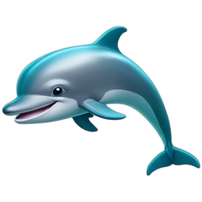 smiling-dolphin emoji