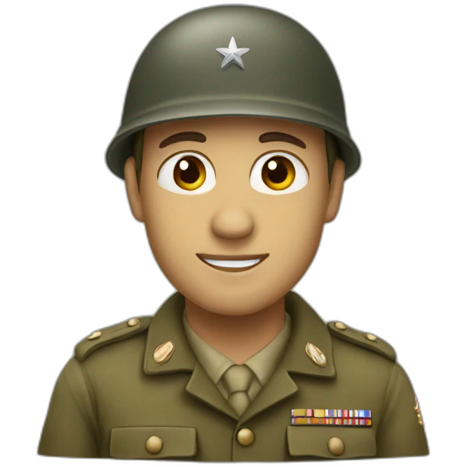 Soldier of the Second World War emoji