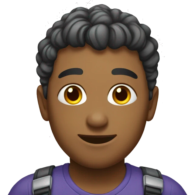 Coração lilás  emoji