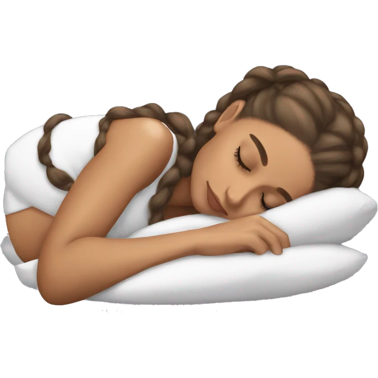 Ariana Grande sleeping emoji