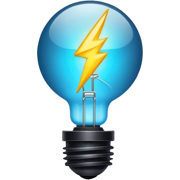 Orb of electricity  emoji