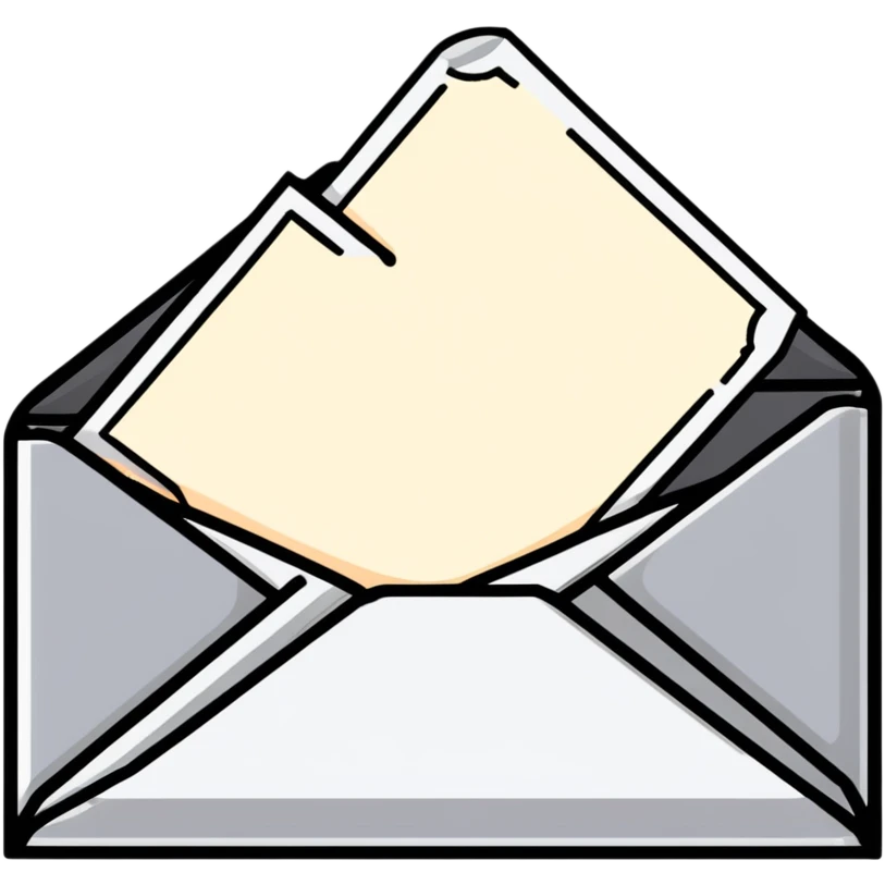 envelope with email emoji