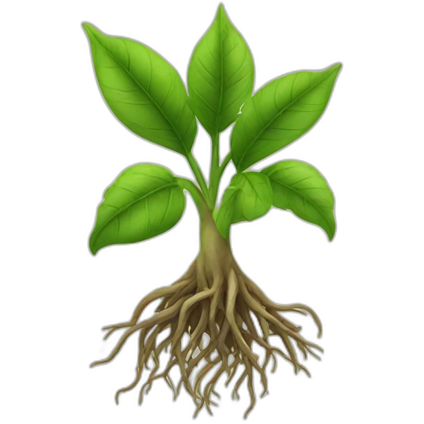 Plant Roots emoji