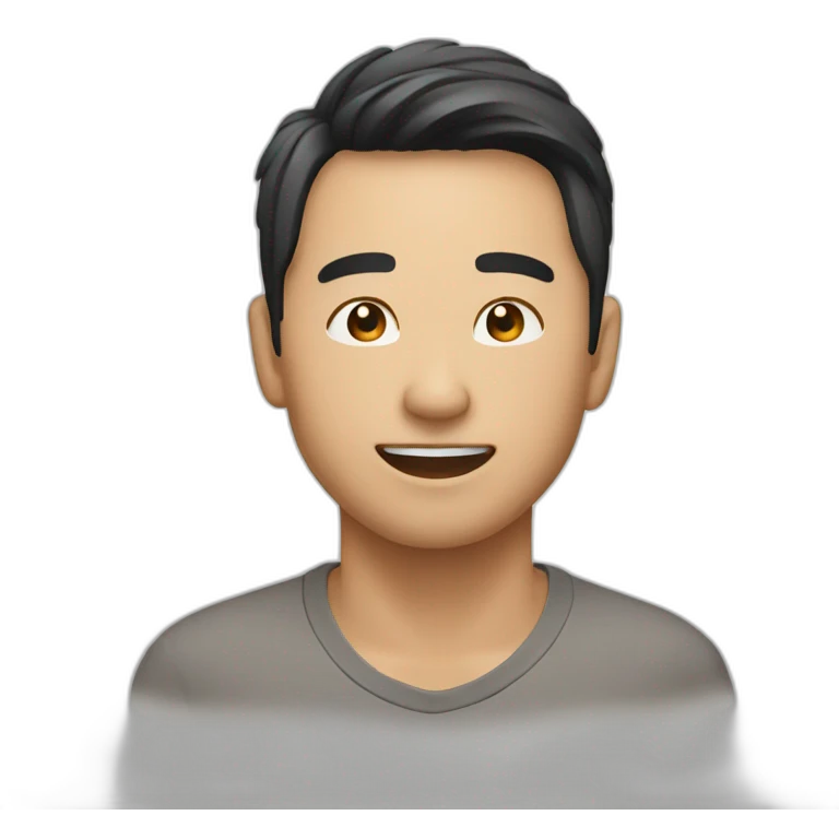 Hansome asian male emoji