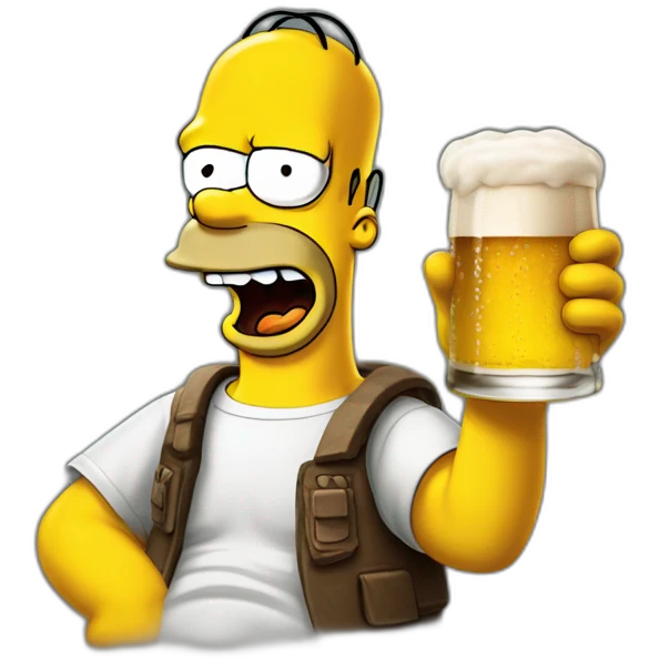 Homer-simpson-beer emoji