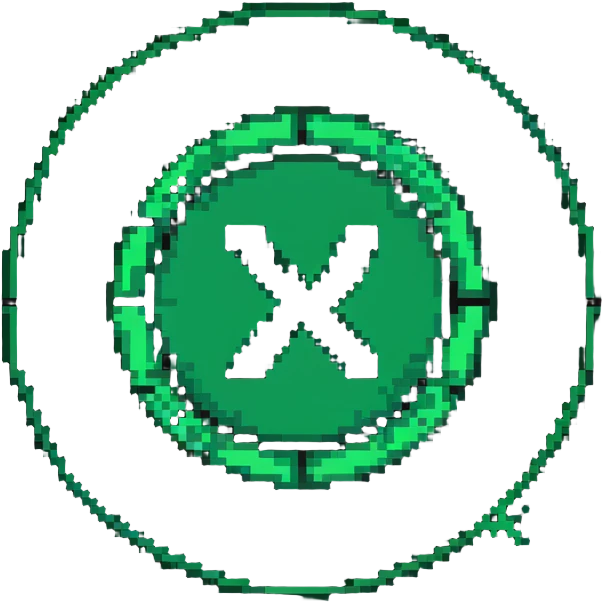 Kaspa crypto coin with K symbol emoji