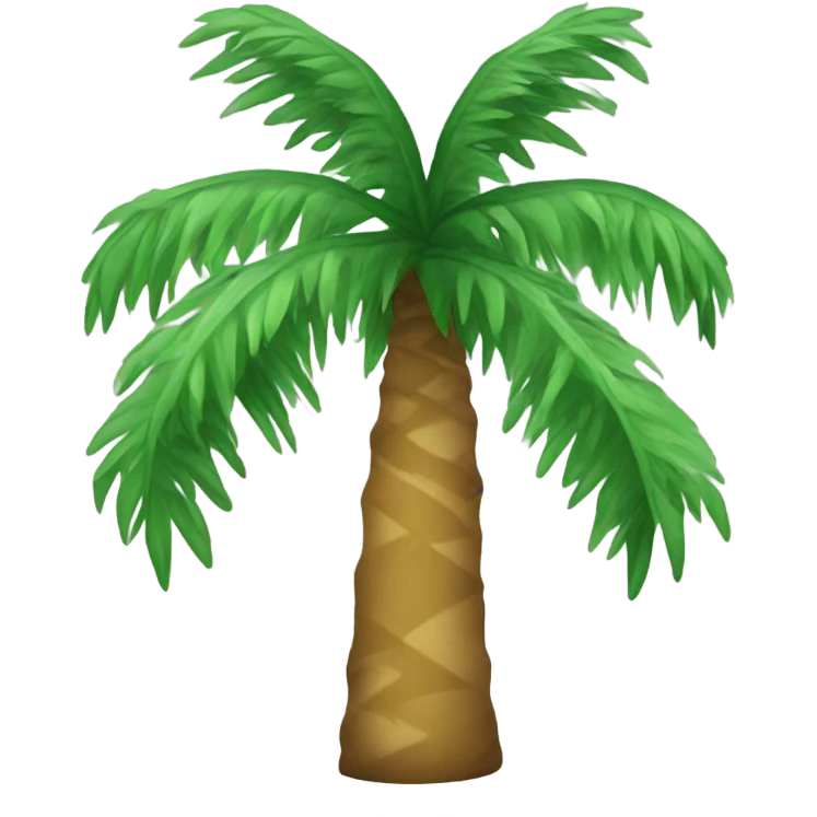 Christmas palm tree  emoji