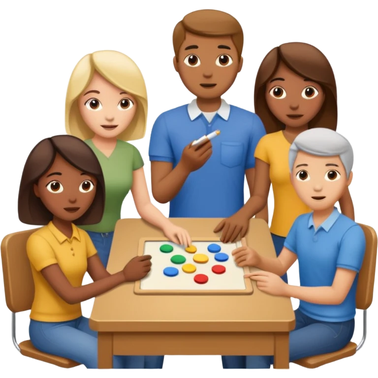 Pictionary drawing game emoji