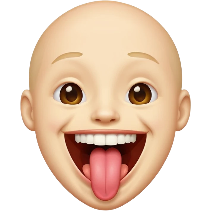 😆 with tongue sticking out  emoji