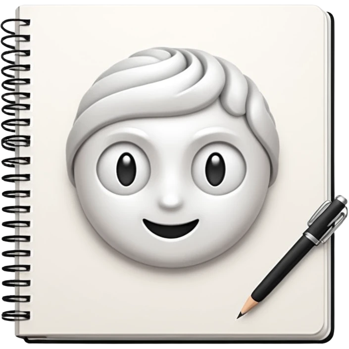 Sketch book emoji