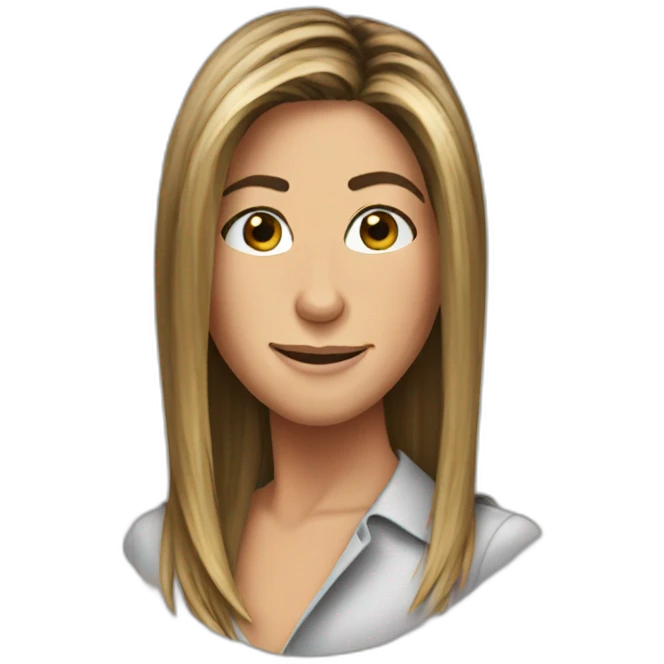 Jennifer Aniston face emoji