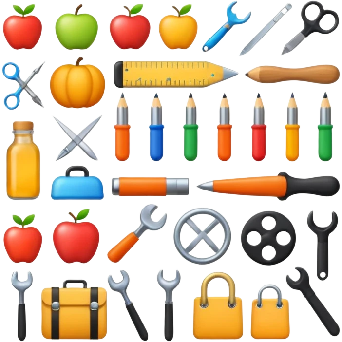 Development of language, tools and culture emoji