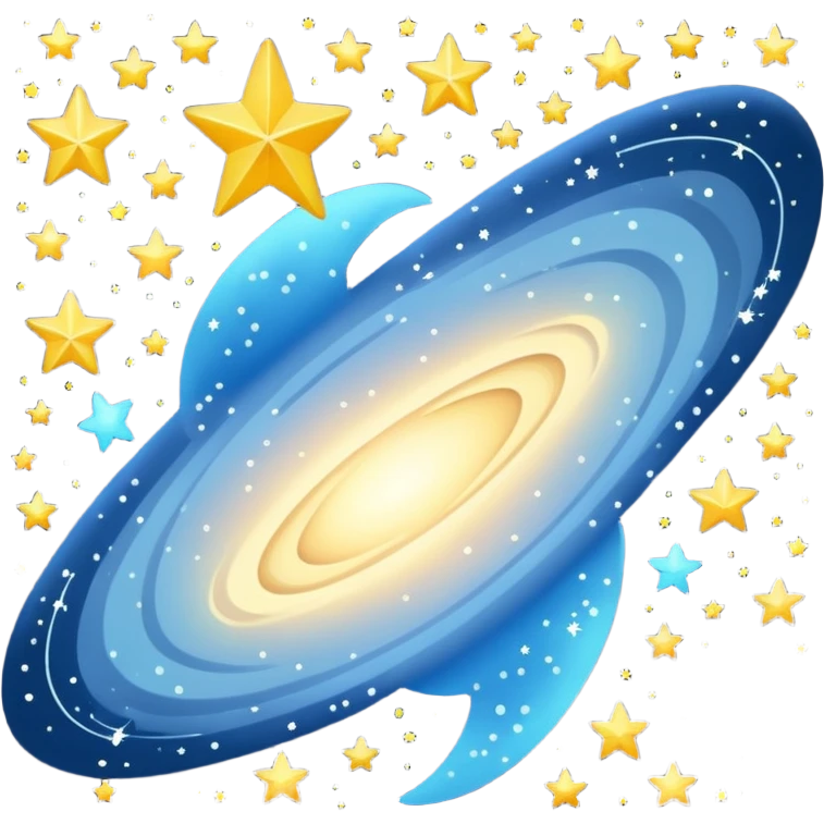 Sky stars galaxy emoji