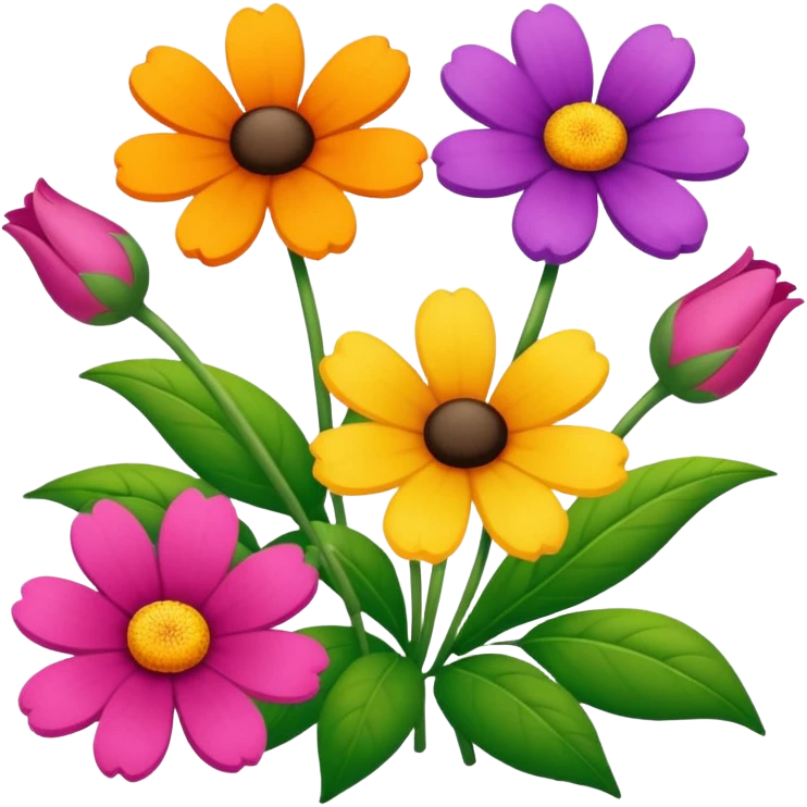 Arranjo de flores emoji