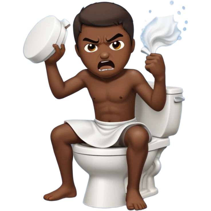 tung tung tung sahur beating up skibidi toilet emoji