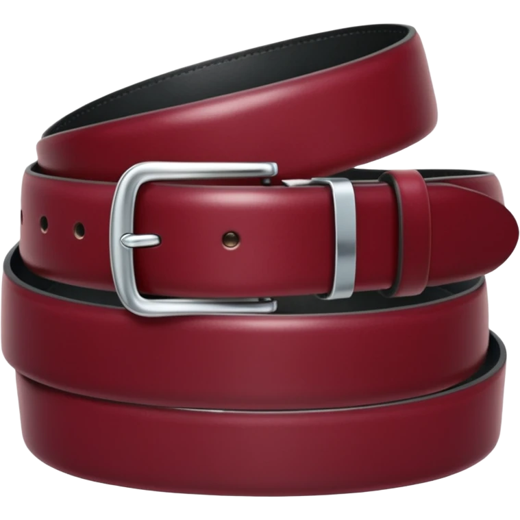 Burgundy belt emoji