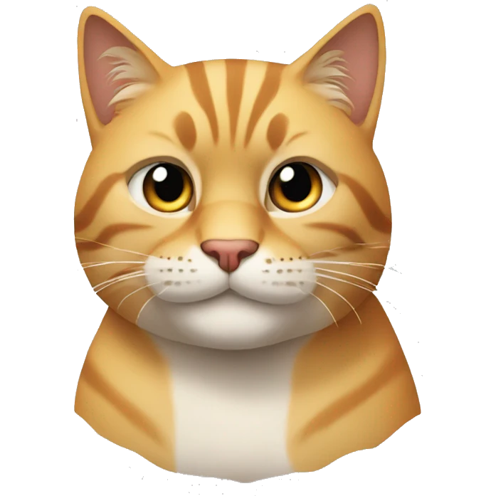 Fais un chat musclé emoji