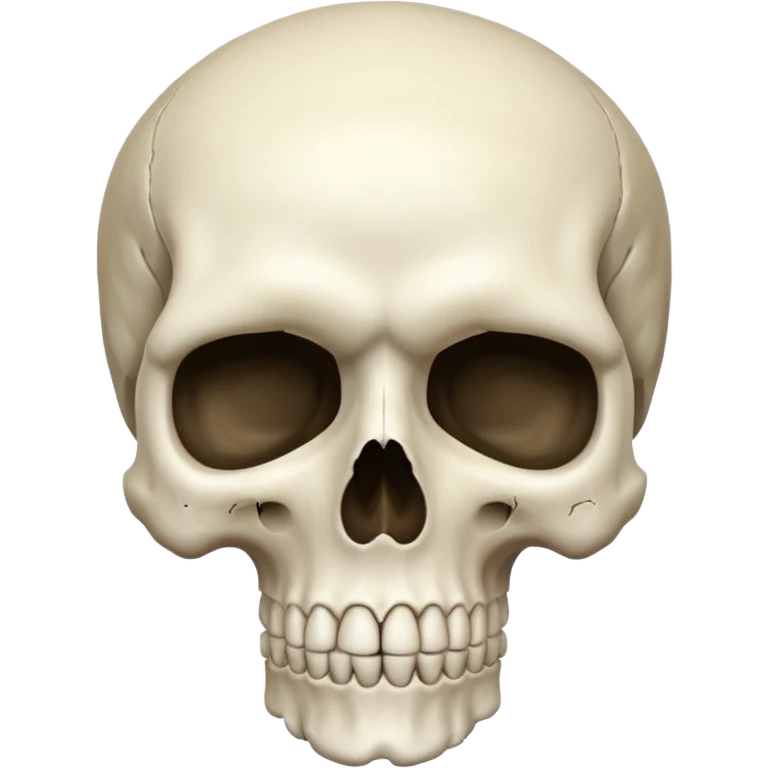 Skull face emoji