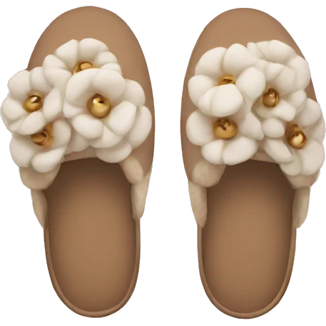 Chanel slippers emoji