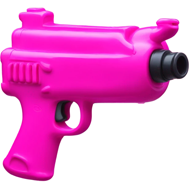 all pink Water Pistol Emoji, must look like a toy emoji