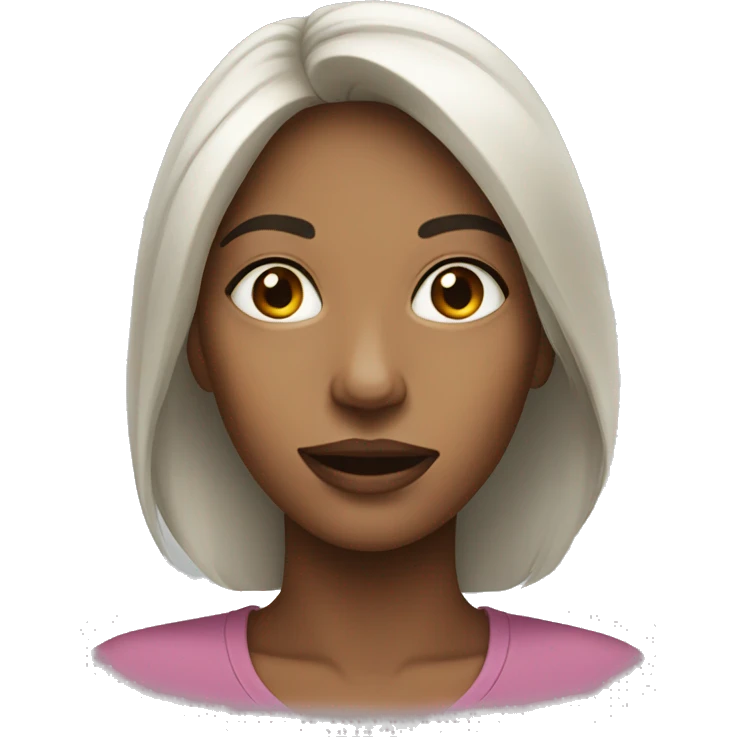 woman face emoji