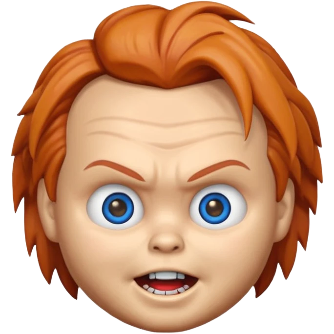 Un emojin de chuky emoji