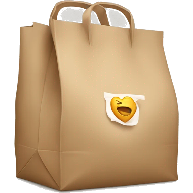 Delivery bag emoji
