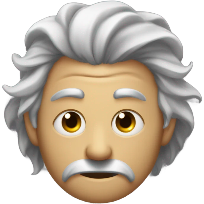 the character "Victor" from arcane. He has disheveled hair, eyebags, an old face because he is old, mid 40's. "Arcane" (the show) arstyle, saying "Good night" emoji