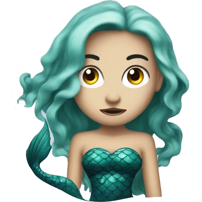 Evil mermaid emoji