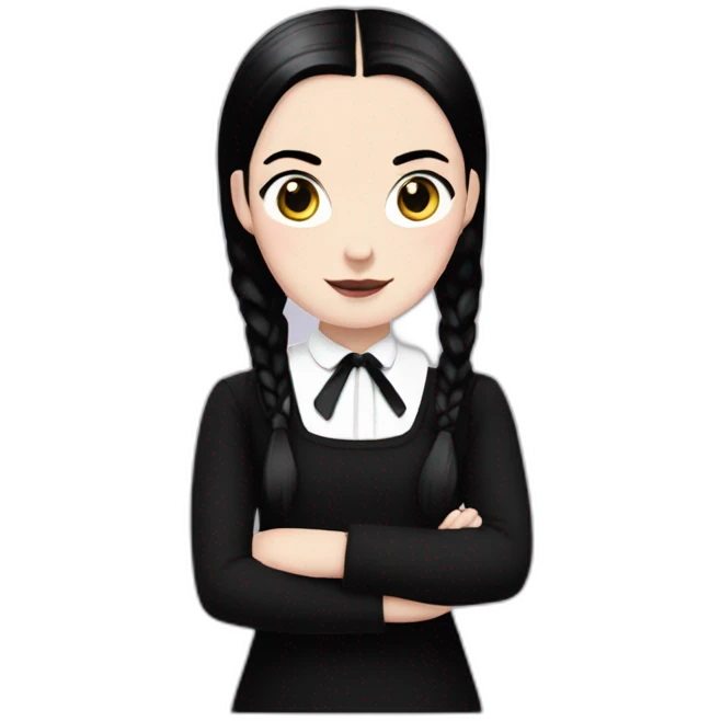 Wednesday addams  emoji