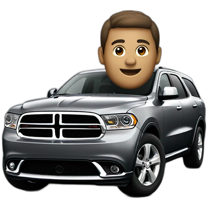 Gray 2013 Dodge Durango emoji